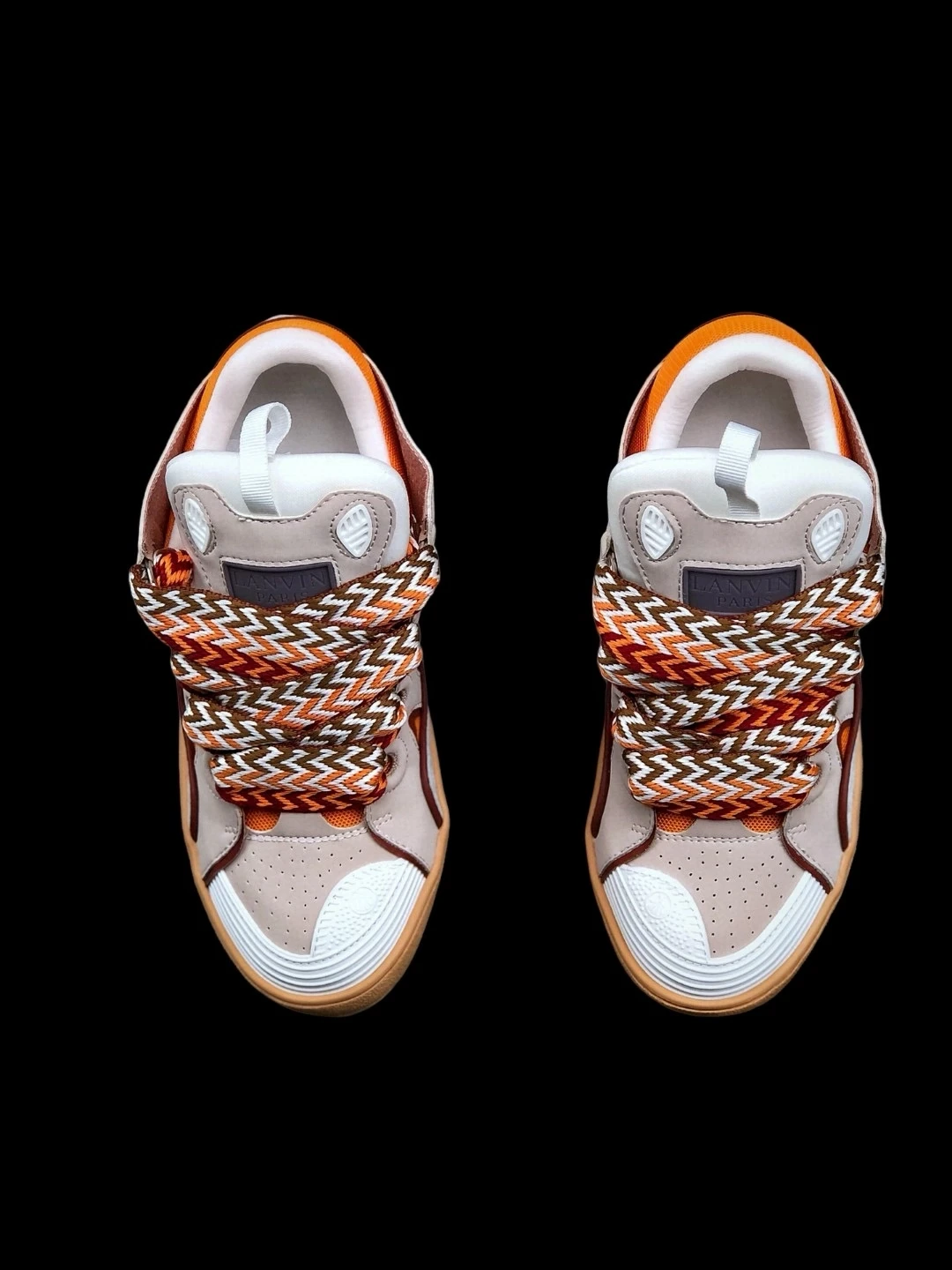 lanvin curb sneakers ‘pale pink mango’ replica