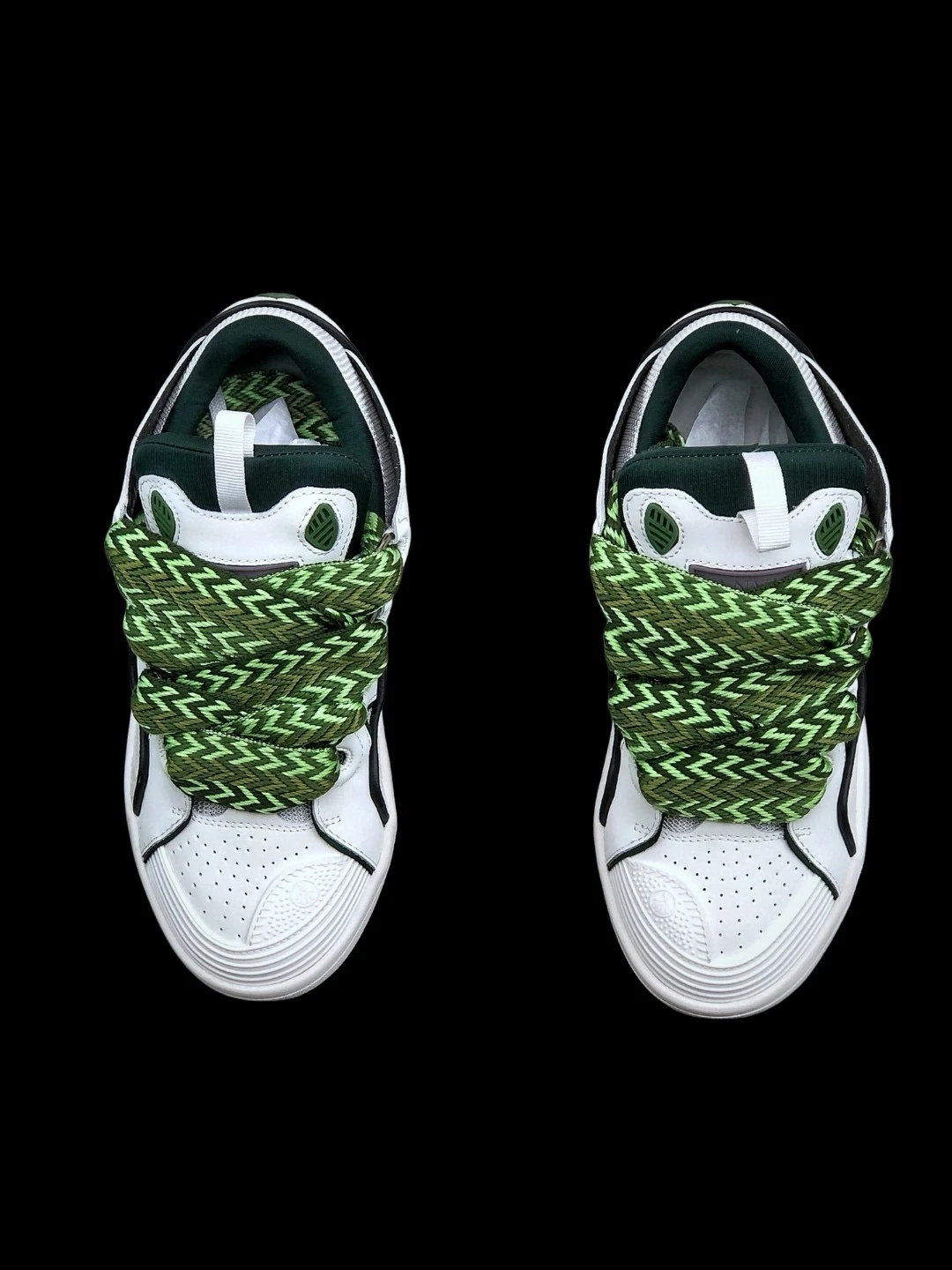 lanvin curb ‘white khaki’ sneakers latest version